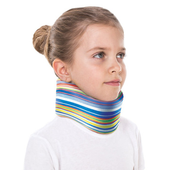 Kołnierz Schantza Ortopedyczny MIĘKKI TĘCZA 3,4-8 cm