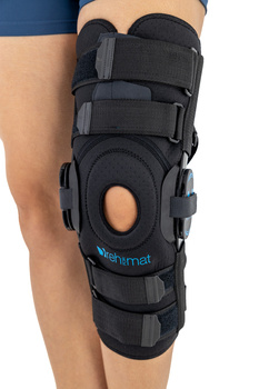 AM-OSK-ZL/2R-02 S Orteza długa stawu kolanowego z zegarem