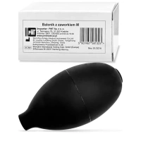Balonik do ciśnieniomierza z zaworkiem HALCAMP BALONIK 01